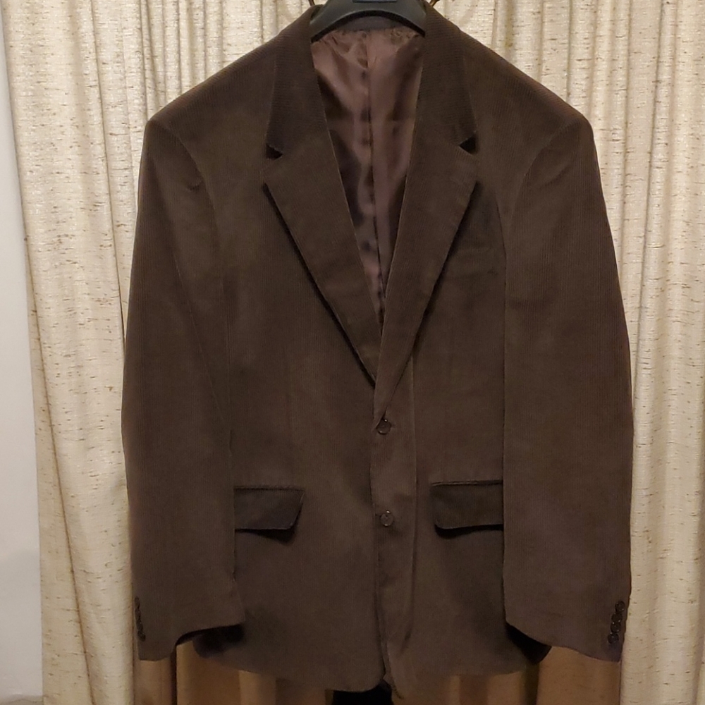 Cross and Winsor Men's Corduroy Sport Coat